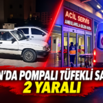 Kozan’da Pompalı Tüfekli Saldırı: 2 Yaralı